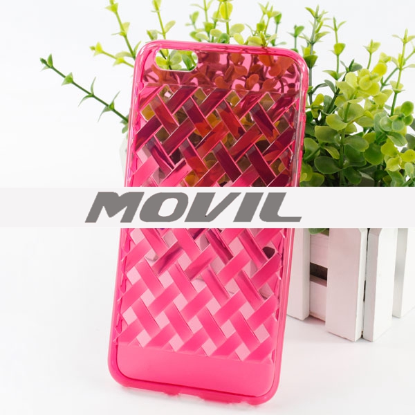 NP-1906 Transparente tpu funda para iPhone  6-6